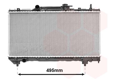 VAN WEZEL Radiators, Motora dzesēšanas sistēma 53002141